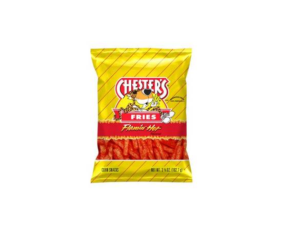 Order Chesters Hot Fries 3.625 oz food online from Rebel store, Henderson on bringmethat.com