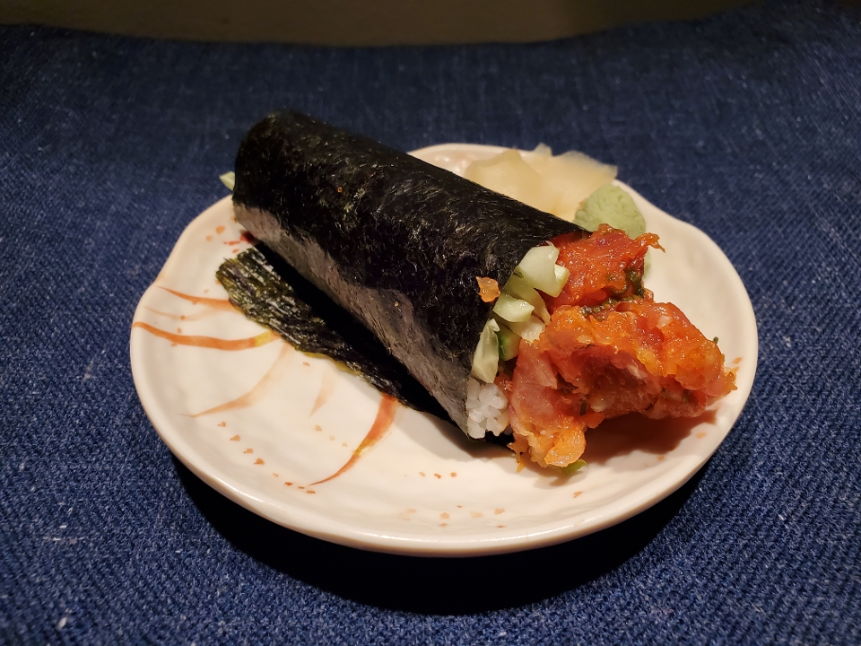 Order Dynamite Hand Roll food online from Taiko store, Irvine on bringmethat.com