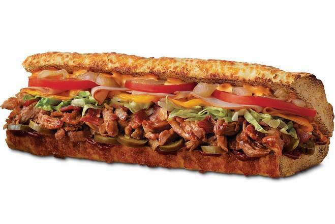 Order Spicy Chipotle BBQ Pork food online from Quiznos store, Stafford on bringmethat.com