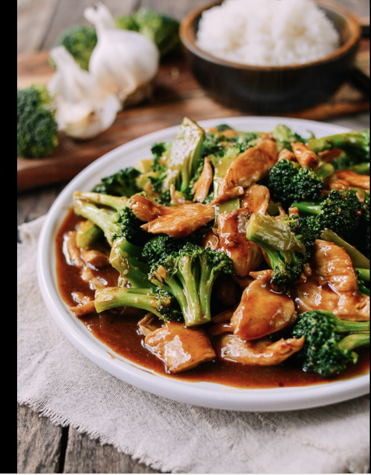 Order Chicken with Broccoli food online from Red Ginger store, Kensington on bringmethat.com