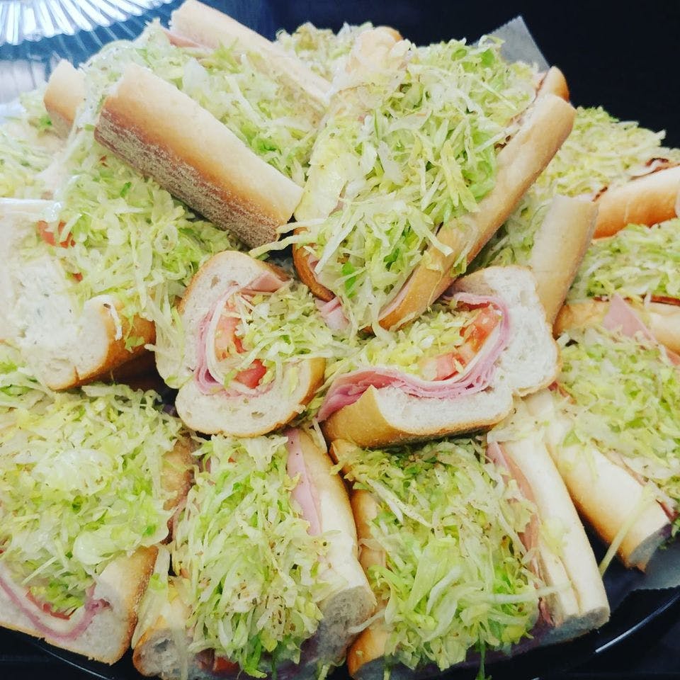 Order Assorted Hoagie Tray Catering - Small food online from New Wayne Pizza store, Wayne on bringmethat.com