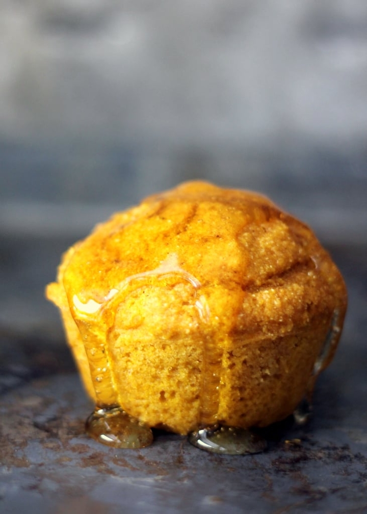 Order Pumpkin Spice Corn Bread (1) food online from Blu's Barbeque & Bbq Catering store, Dallas on bringmethat.com