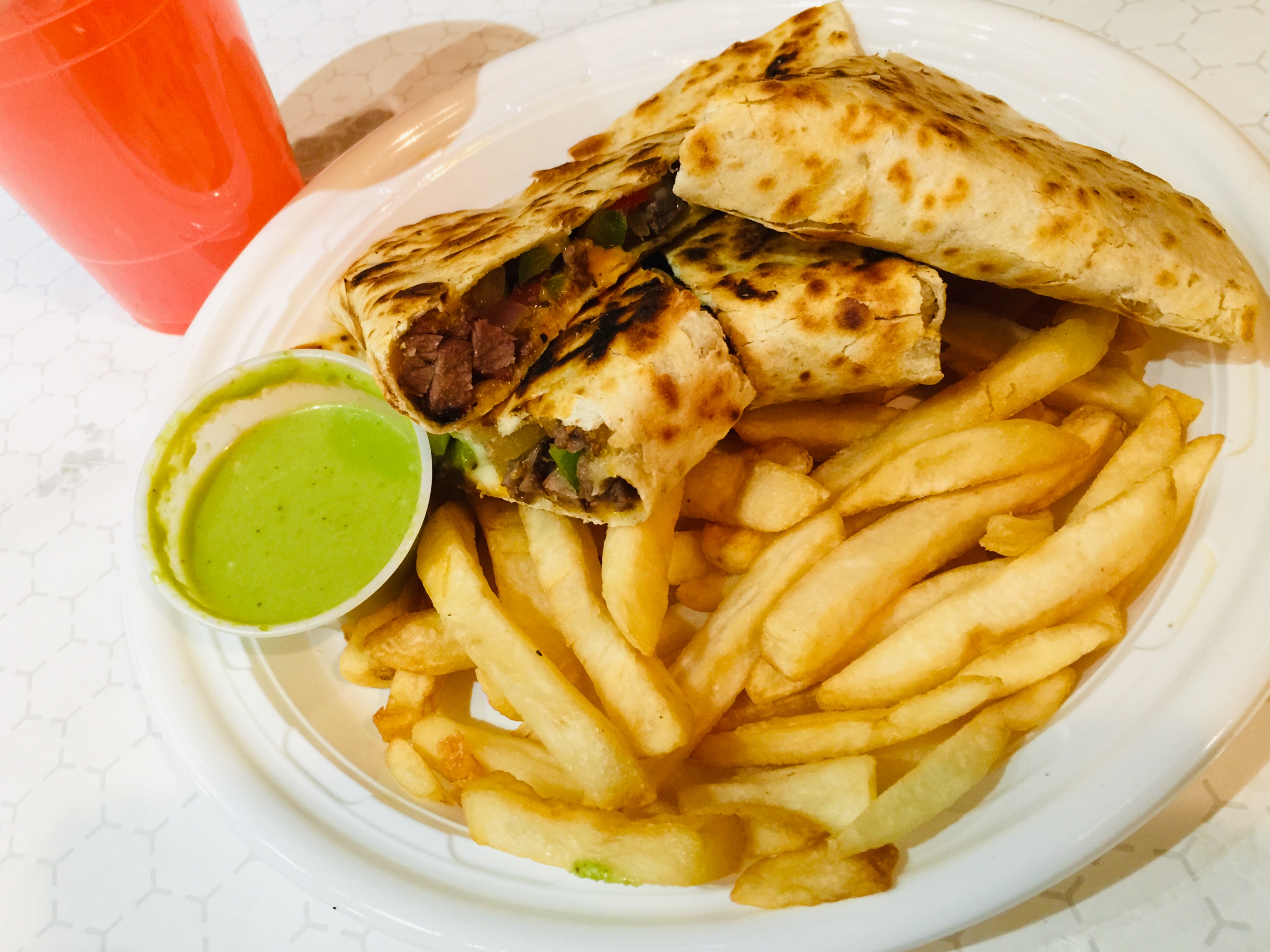 Order Deluxe Steak Quesadilla food online from Tio Pio - Willoughby St. store, Brooklyn on bringmethat.com