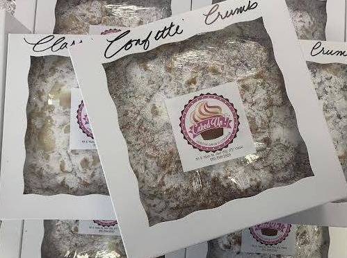 Order Confetti Crumb Cake food online from Caked Up Cafe store, New City on bringmethat.com