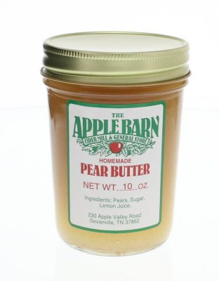 Order 1/2 Pint Pear Butter food online from The Apple Barn And Cider Mill store, Sevierville on bringmethat.com