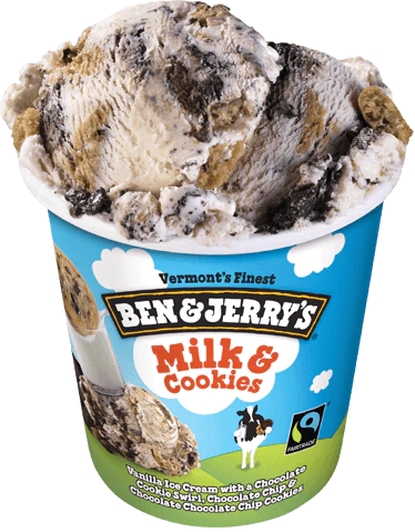 Order Milk and Cookies food online from Ben & Jerry store, Myrtle Beach on bringmethat.com