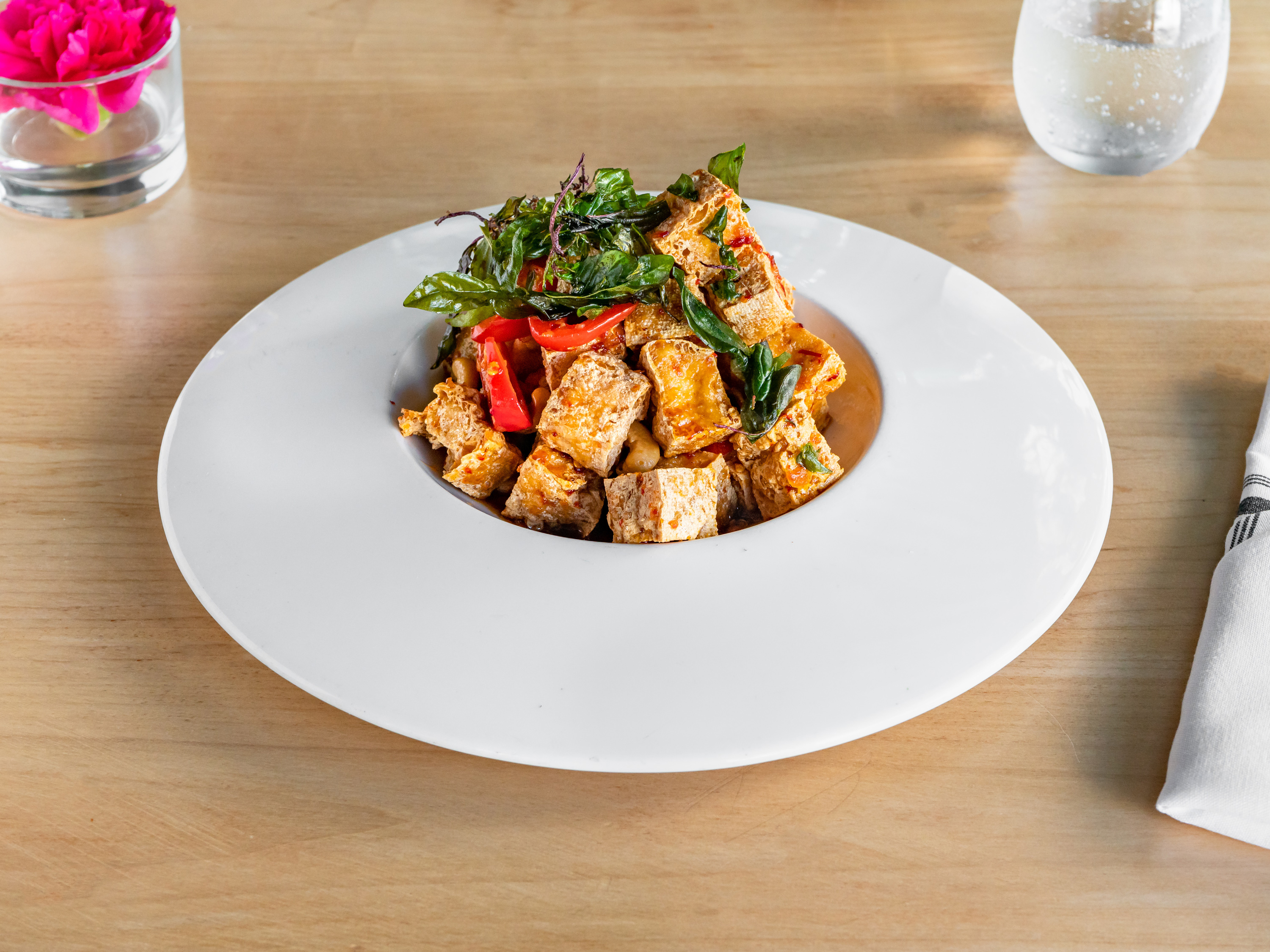 Order Tofu Kra-Prow-Kro food online from Sweet Lime Thai store, San Francisco on bringmethat.com