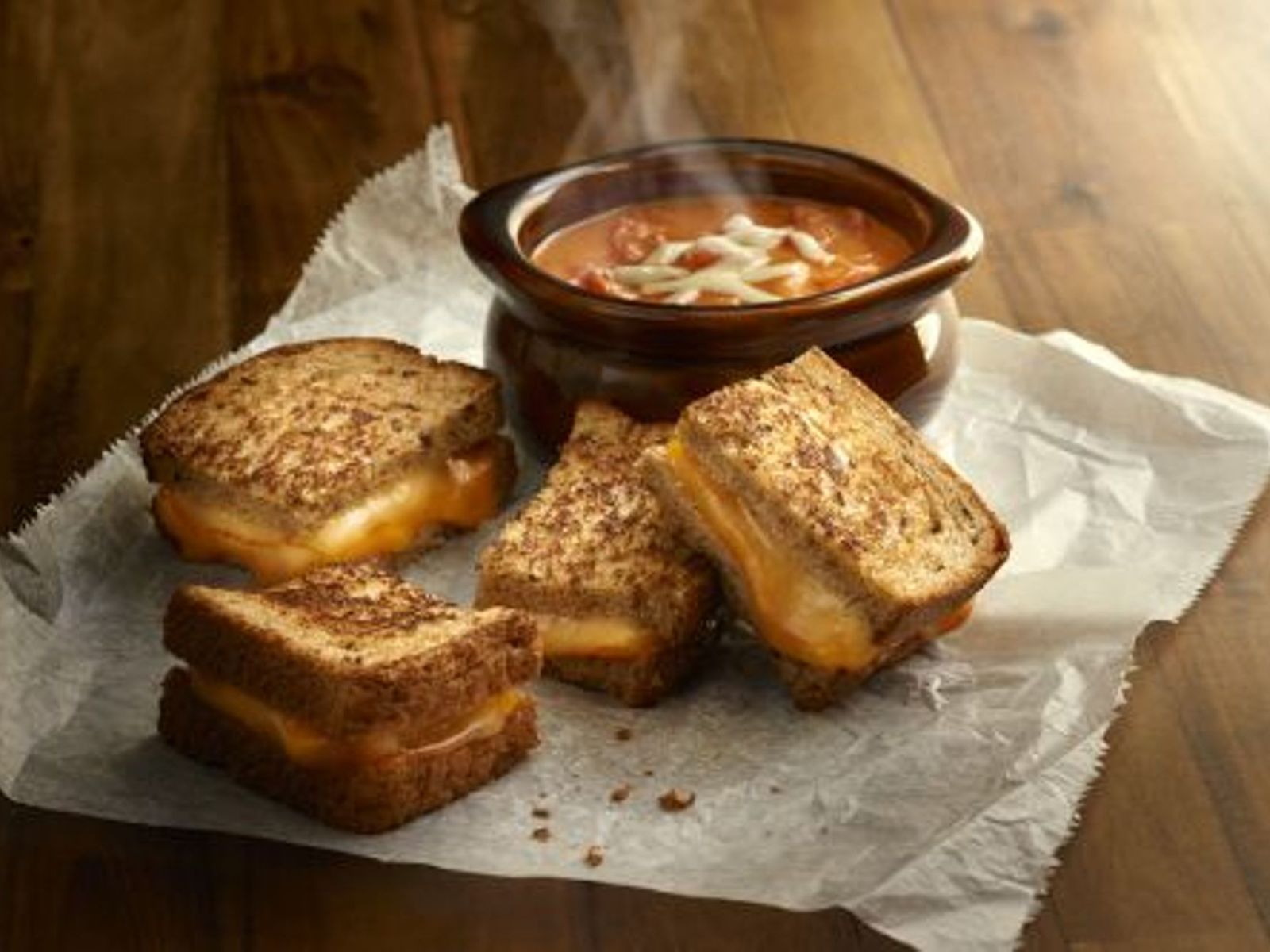 Order Grilled Cheese & Tomato Soup Combo food online from Jasons Deli store, Memphis on bringmethat.com