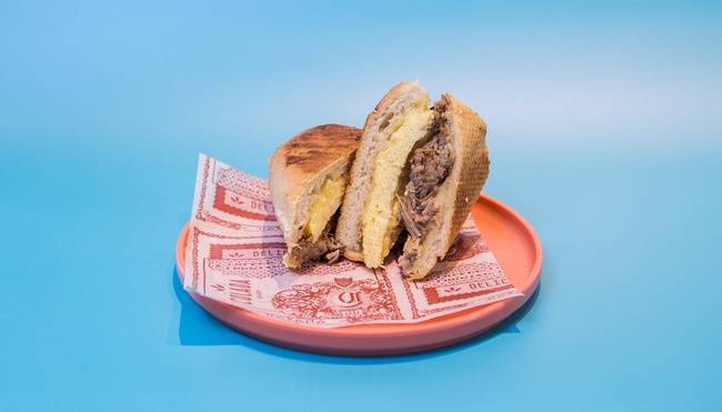 Order Mojo Pork Breakfast Sandwich* food online from Colada Shop store, Washington on bringmethat.com