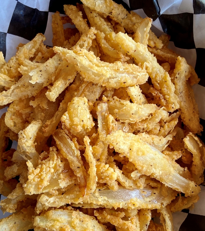 Order Onion Straws food online from Stockade Kitchen store, Hutto on bringmethat.com