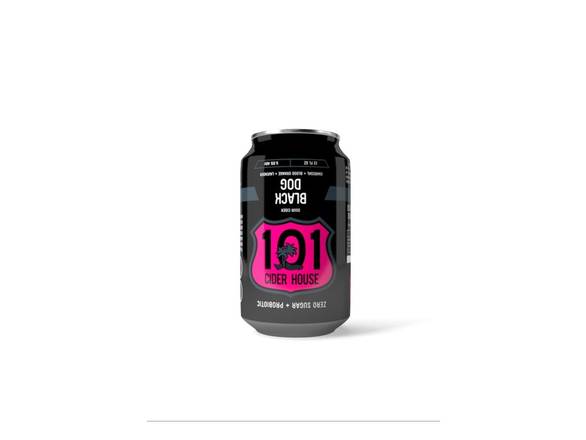 Order 101 Cider - Black Dog - 4x 12oz Cans food online from Adam Liquor And Bottle Shop store, Redondo Beach on bringmethat.com