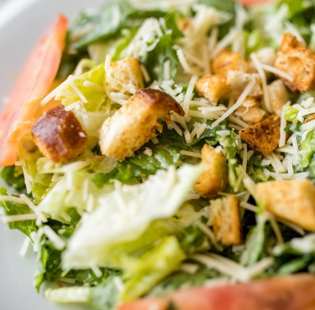 Order Caesar Salad food online from Hot Wings Cafe store, Pasadena on bringmethat.com