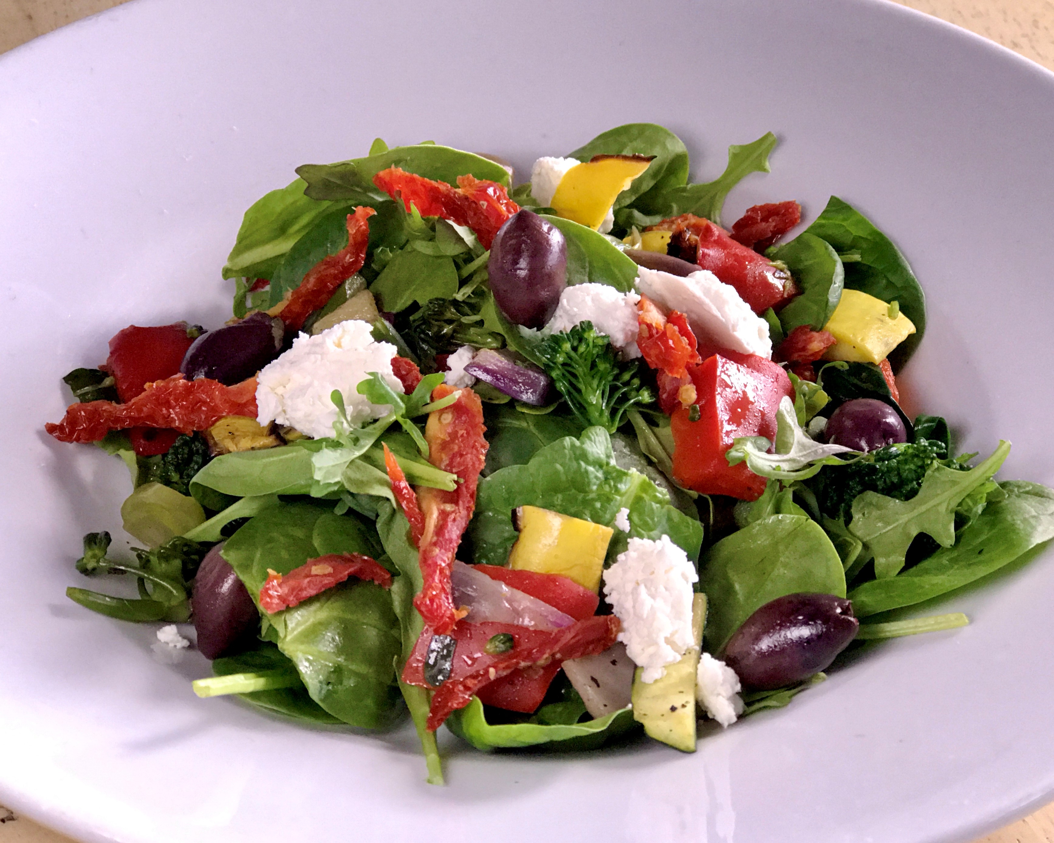 Order Mediterranean Salad food online from Bluesalt Fish Grill store, Redondo Beach on bringmethat.com