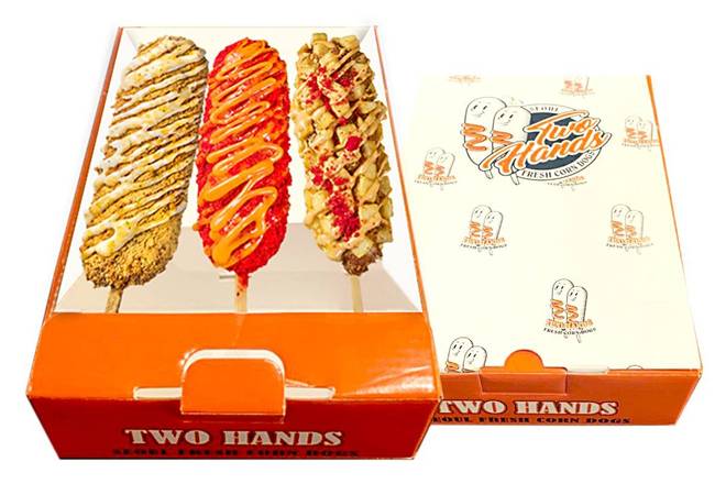 Order Two Hands Signature Set food online from Two Hands Corn Dogs store, Las Vegas on bringmethat.com