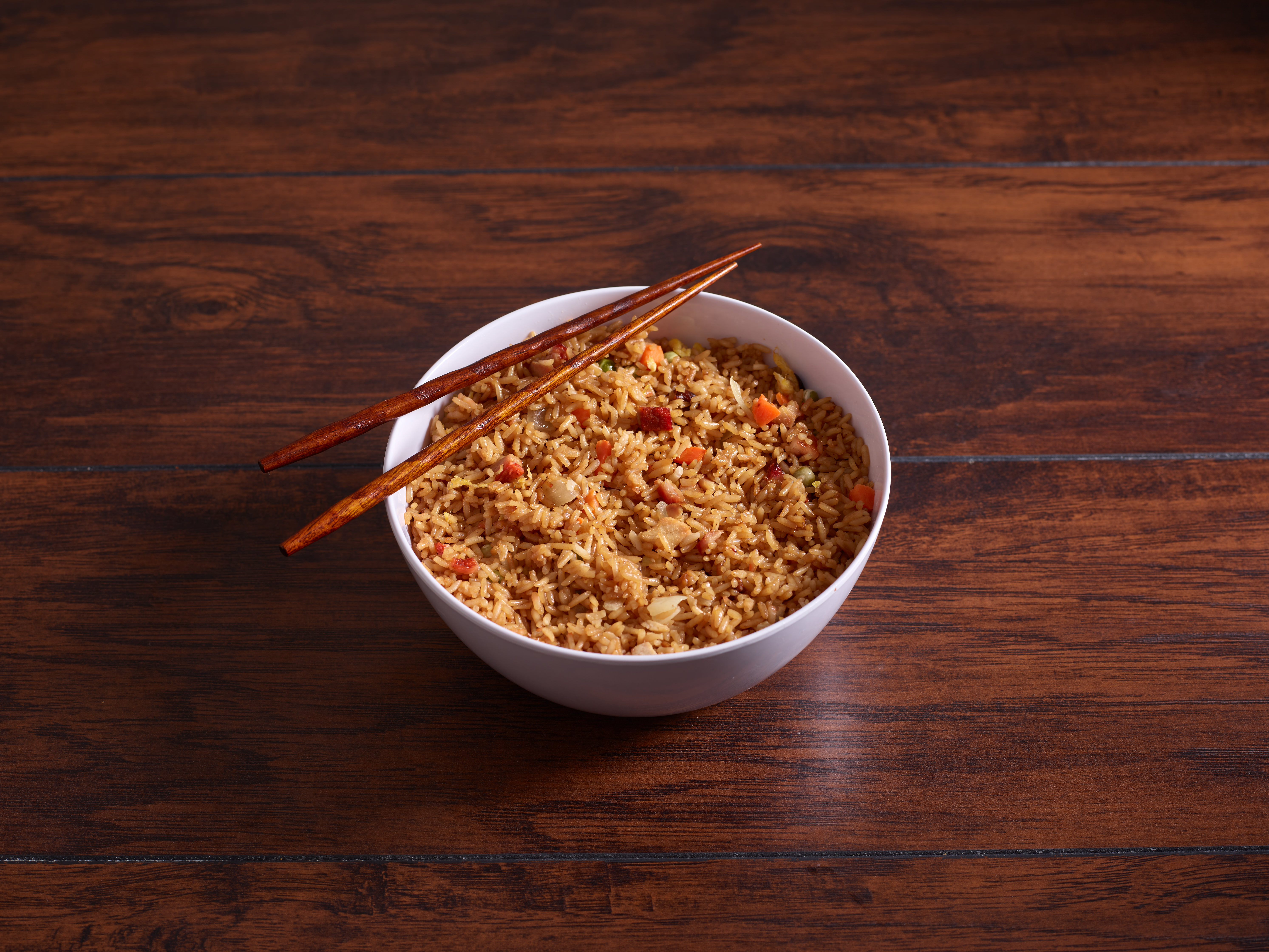 Order F2. Pork Fried Rice food online from Tokyo Japanese & Chinese Restaurant store, Tampa on bringmethat.com
