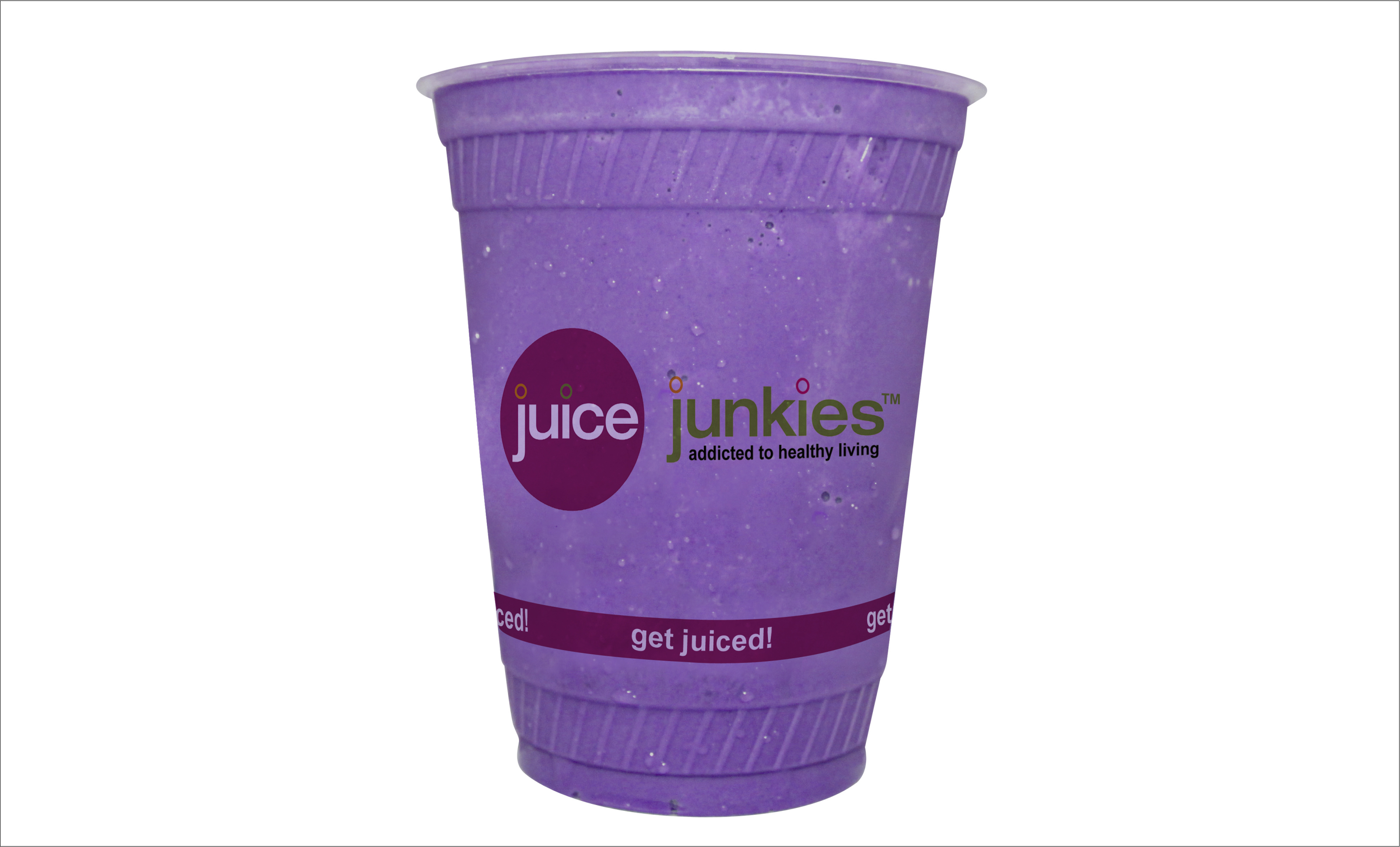 Order Purple Frog Smoothie - 16oz food online from Juice Junkies store, Keller on bringmethat.com