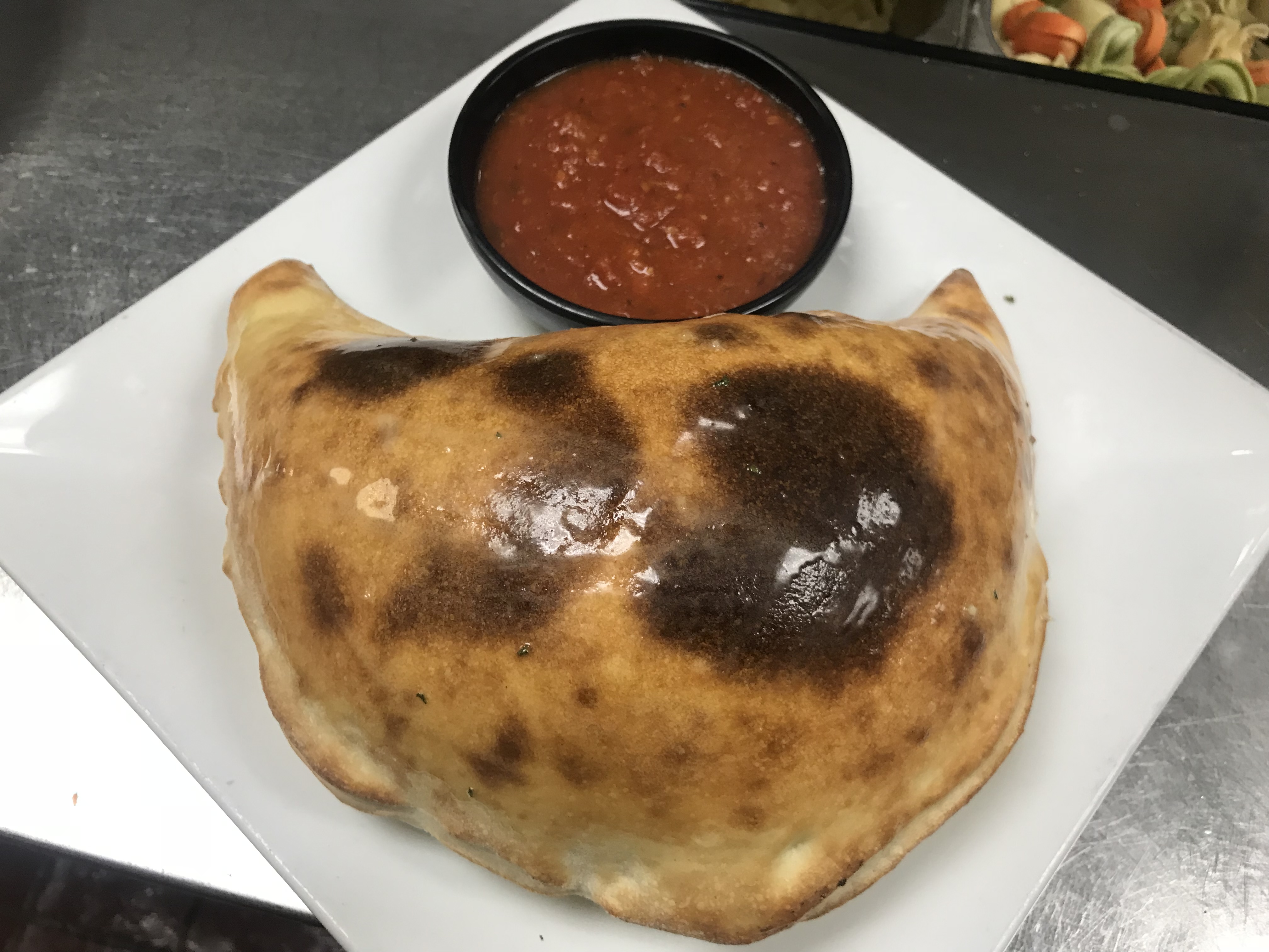 Order Sausage Calzone food online from Tuscany Italian Bistro store, Richardson on bringmethat.com