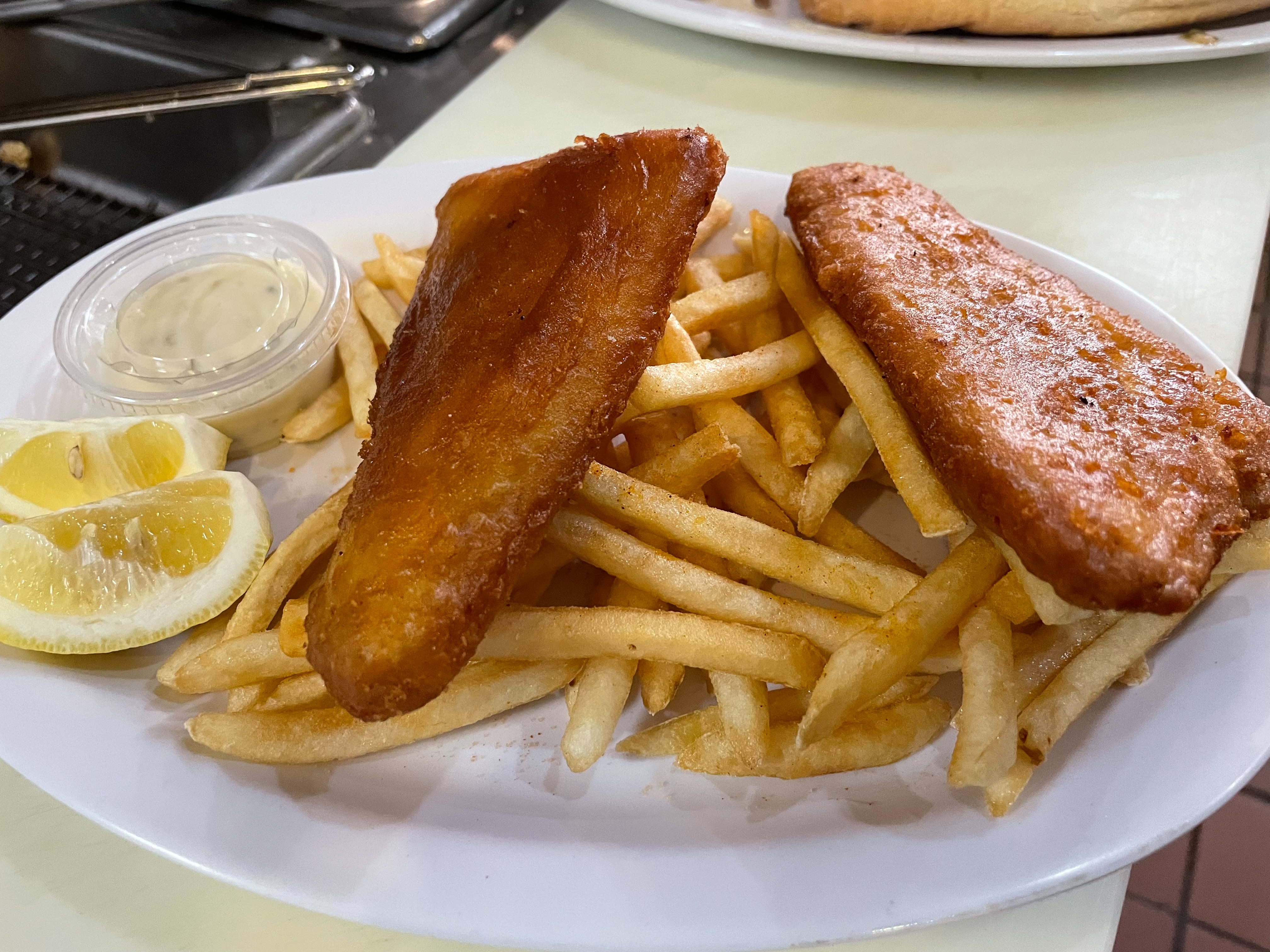 Order Fish and Chips food online from Apong's Philly Steak store, Rancho Mirage on bringmethat.com