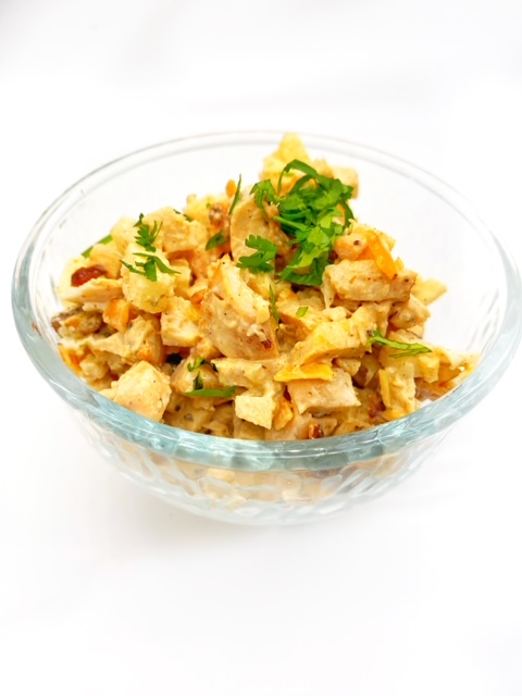 Order ½ Pint Chicken Salad food online from Burnt Offerings store, Las Vegas on bringmethat.com