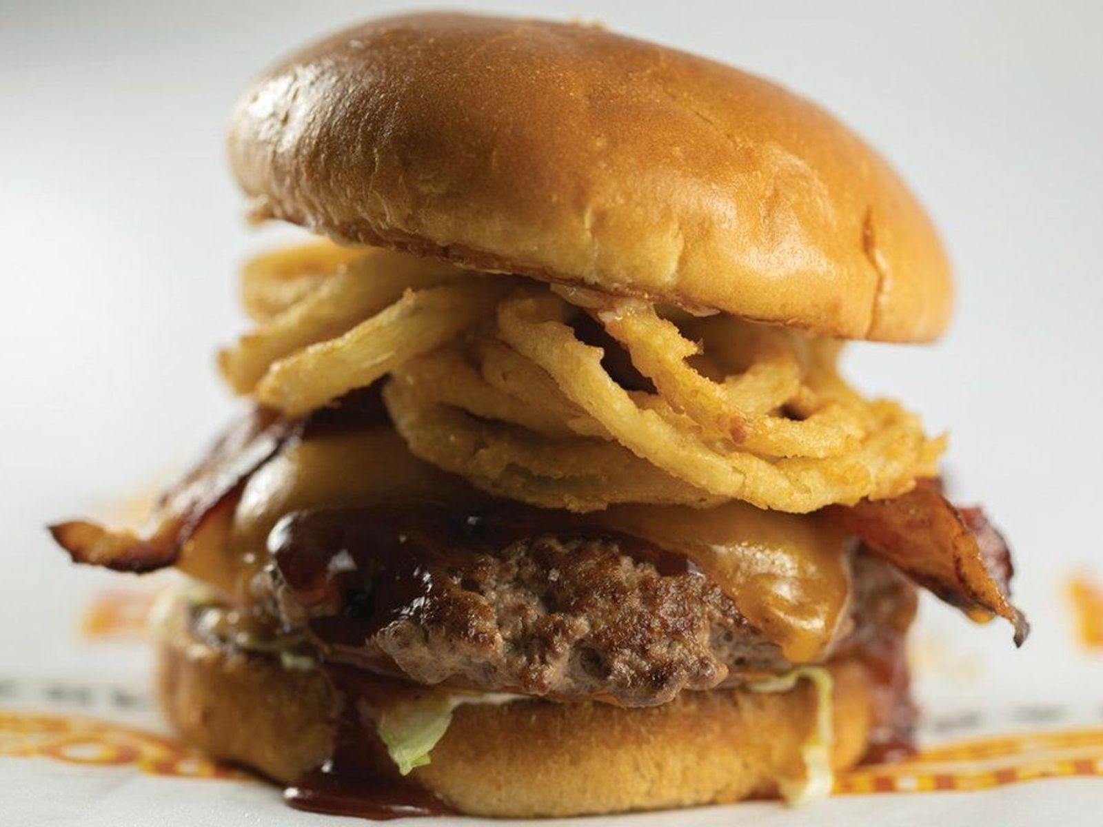Order Smokehouse Burger food online from Brothers Bar & Grill store, Fort Collins on bringmethat.com