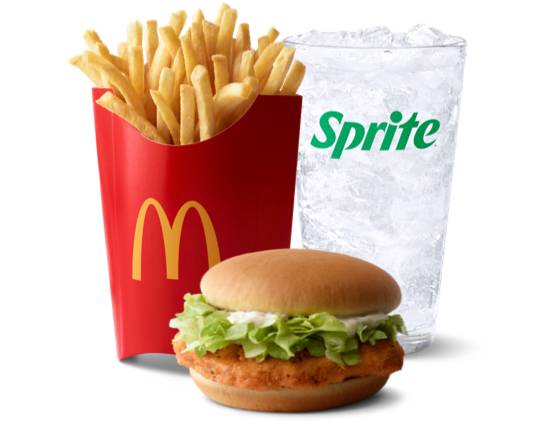 Order Hot and Spicy McChicken Meal Large food online from Mcdonald's® store, El Paso on bringmethat.com