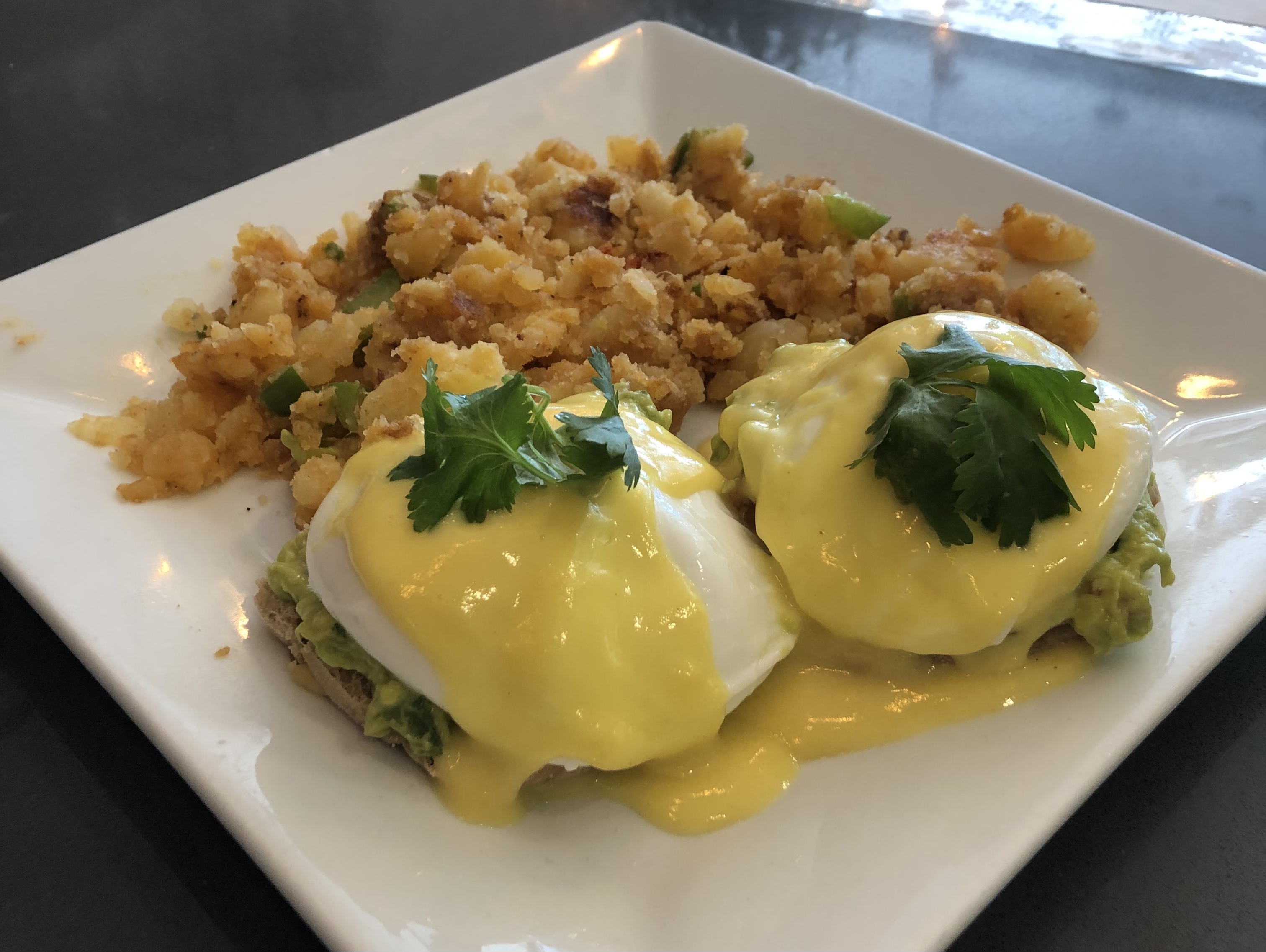 Order Guacamole Benedict food online from South Slope Eatery store, Brooklyn on bringmethat.com