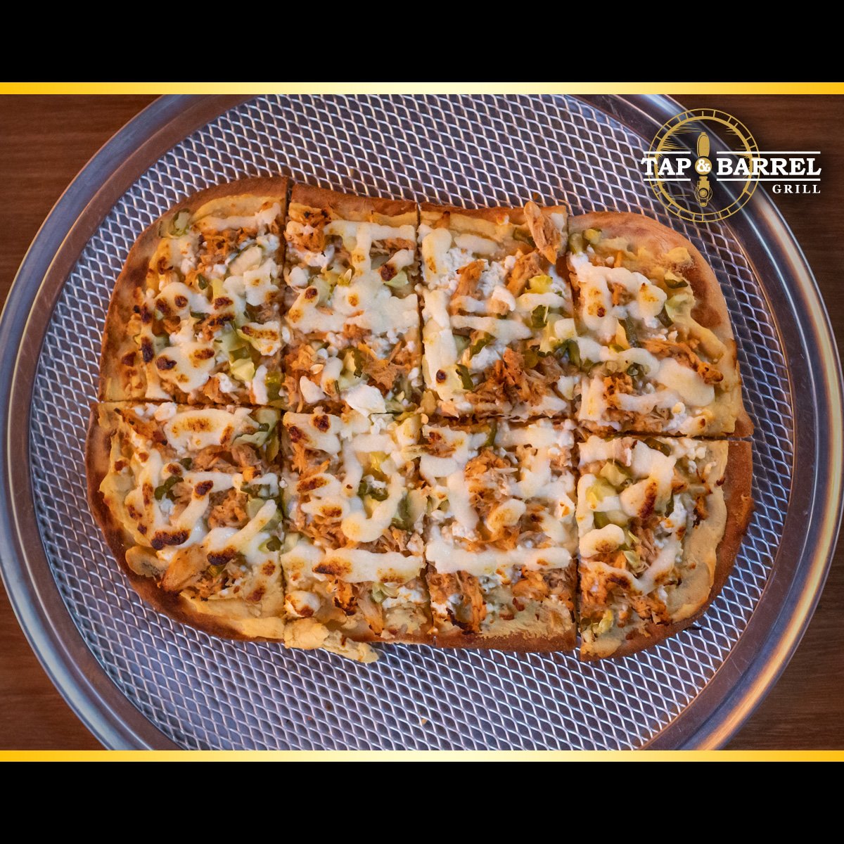 Order Create Your Own Flatbread food online from Tap & Barrel Grill store, Shelby Charter Township on bringmethat.com