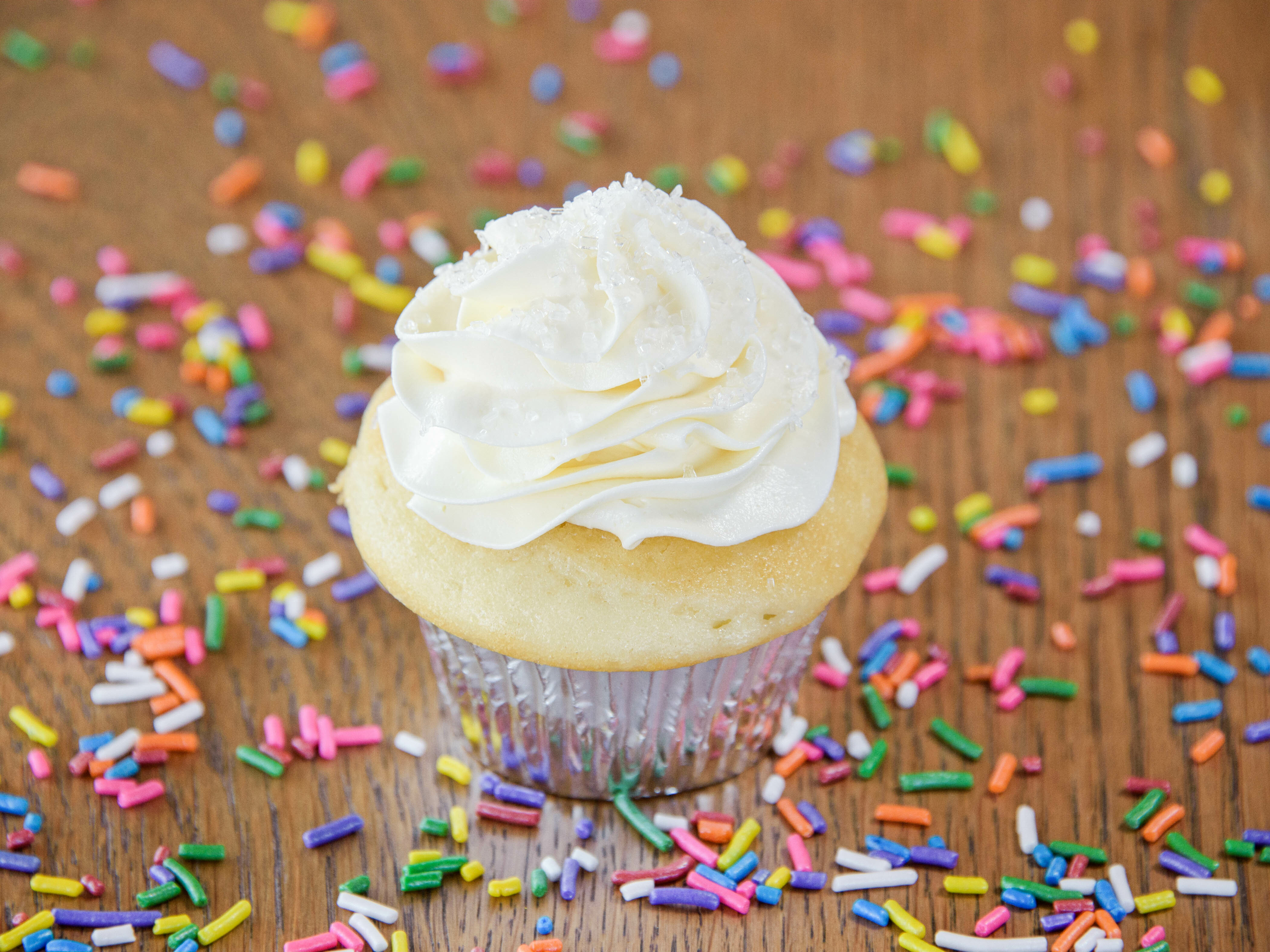 Order Vanilla Bean Cupcake food online from Simply Cakes And Cupcakes store, Mission Viejo on bringmethat.com