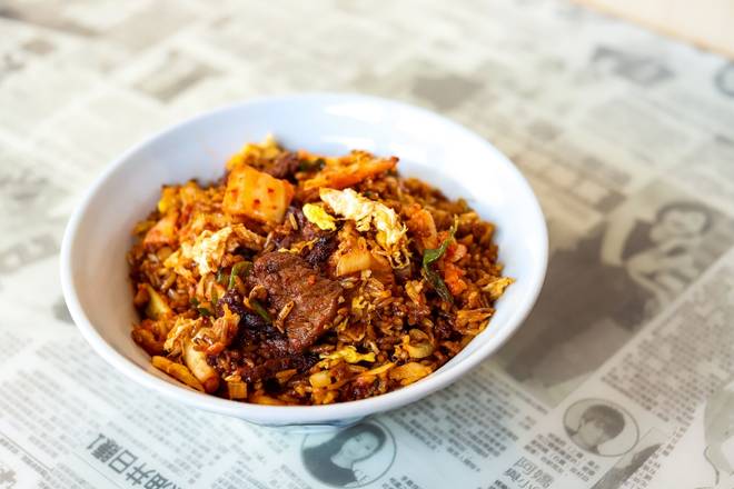 Order Kimchi Fried Rice food online from Hawkers Asian Street Fare store, Charlotte on bringmethat.com