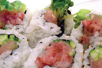 Order yellowtail Roll food online from Sushi Yukiya store, Oceanside on bringmethat.com