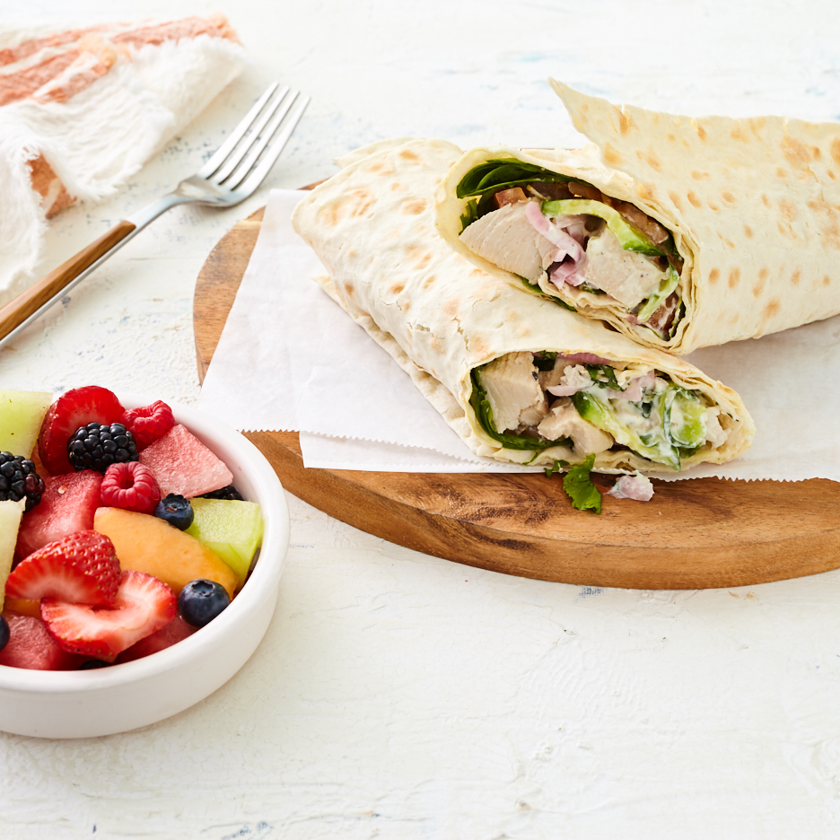 Order Grilled Chicken Wrap food online from Amandine Patisserie Cafe store, Los Angeles on bringmethat.com
