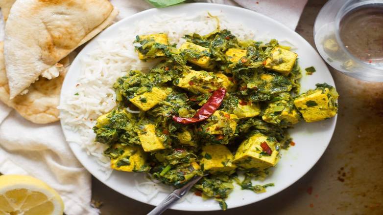 Order Tofu Saag food online from Chinese &Amp; Indian Fusion store, Milpitas on bringmethat.com