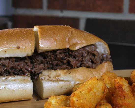 Order Philly Steak and Choice of Side food online from John Morton Tavern store, Prospect Park on bringmethat.com