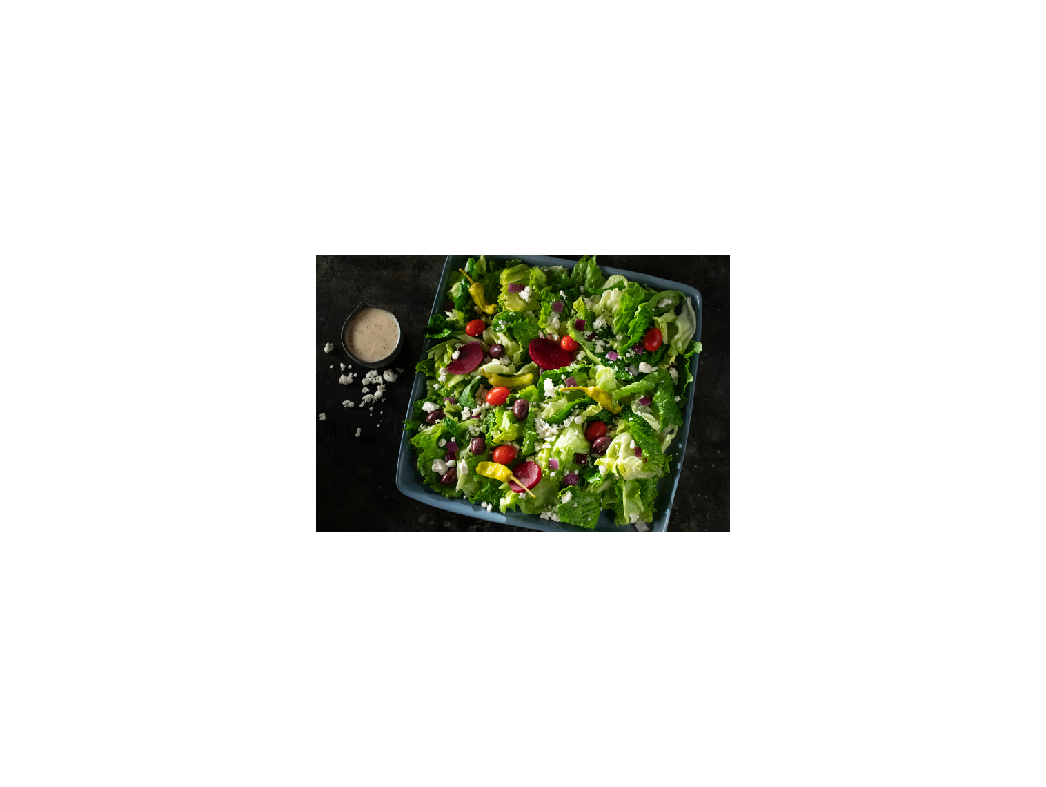Order Greek Salad food online from Jet's Pizza store, Sterling Heights on bringmethat.com