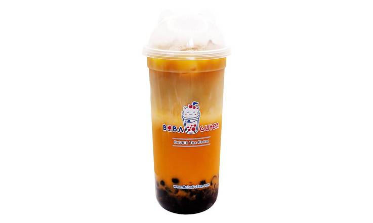 Order Thai Milk Tea (24 oz) food online from Boba Cutea store, Gilbert on bringmethat.com