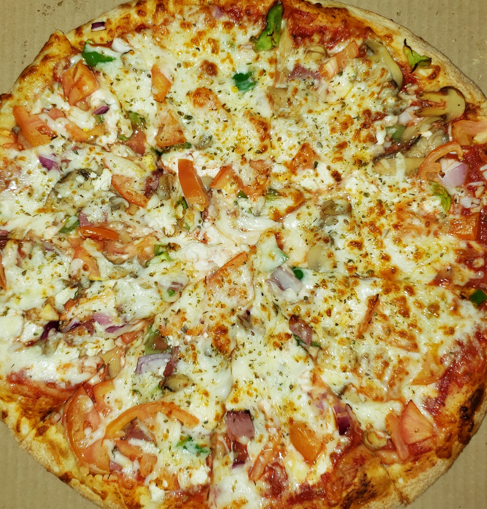 Order Unique Pizza food online from Pizza Mart store, Baltimore on bringmethat.com