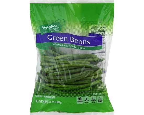 Order Signature Farms · Green Beans (24 oz) food online from Safeway store, Surprise on bringmethat.com