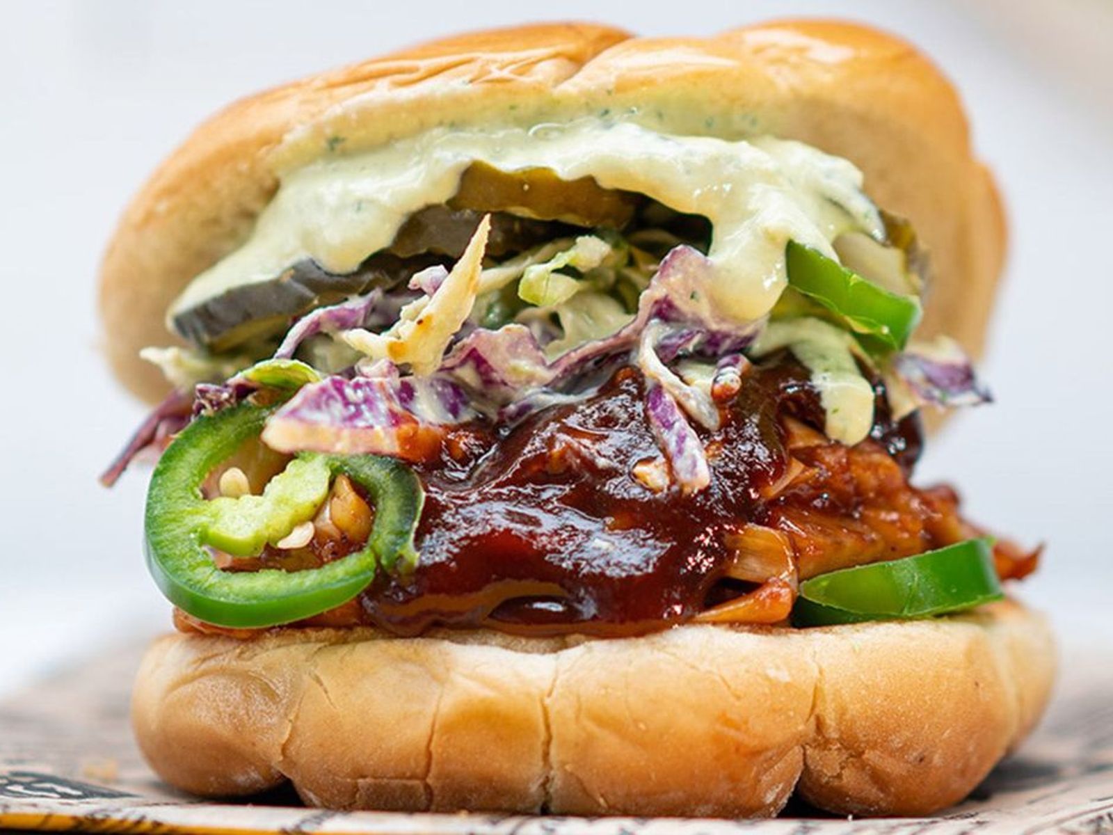 Order Pulled BBQ Jackfruit food online from Cheebo store, Culver City on bringmethat.com