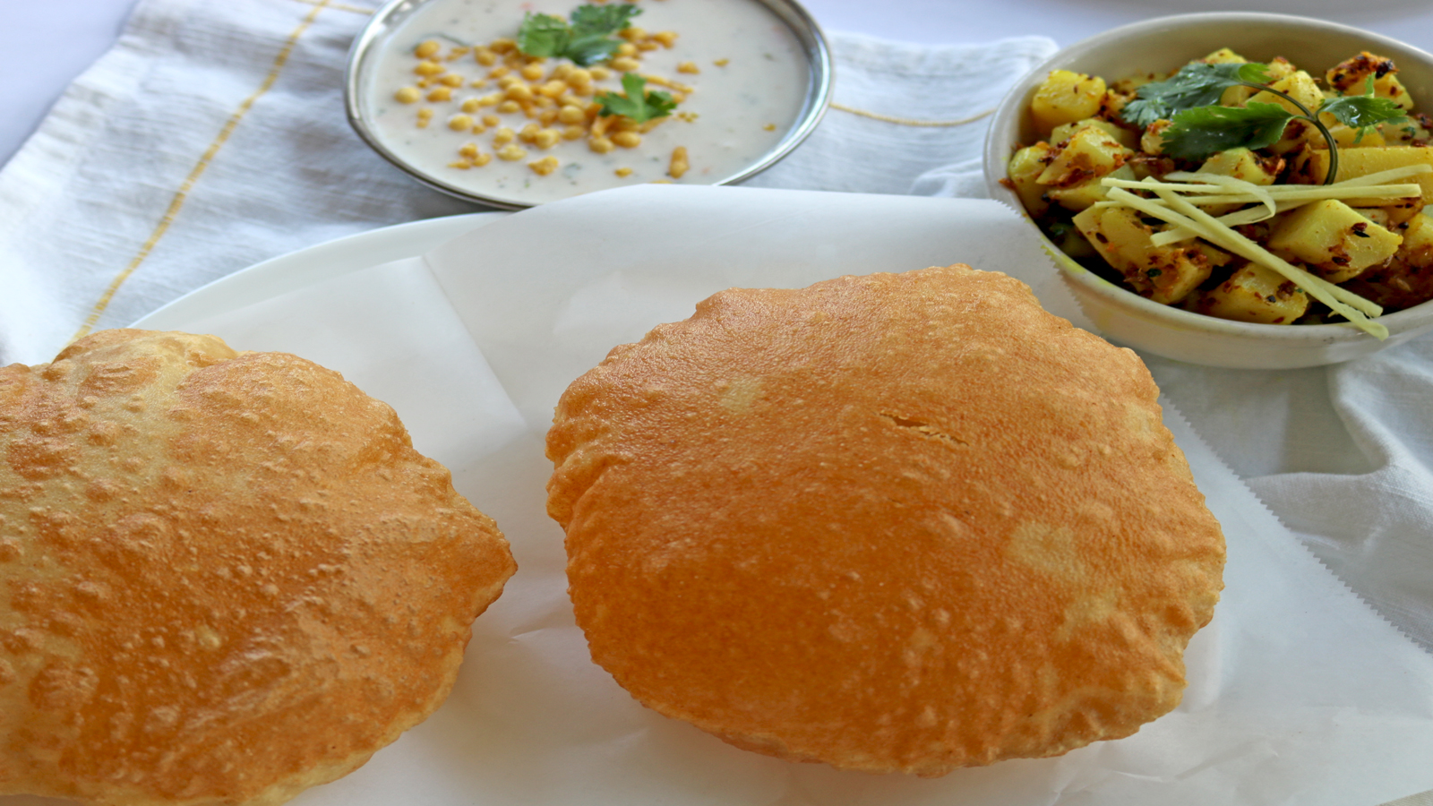 Order Poori Bhaji food online from Chaat Bhavan store, Sunnyvale on bringmethat.com