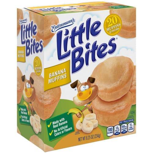 Order Entenmann's · Little Bites Banana Muffins (20 muffins) food online from Safeway store, Rehoboth Beach on bringmethat.com