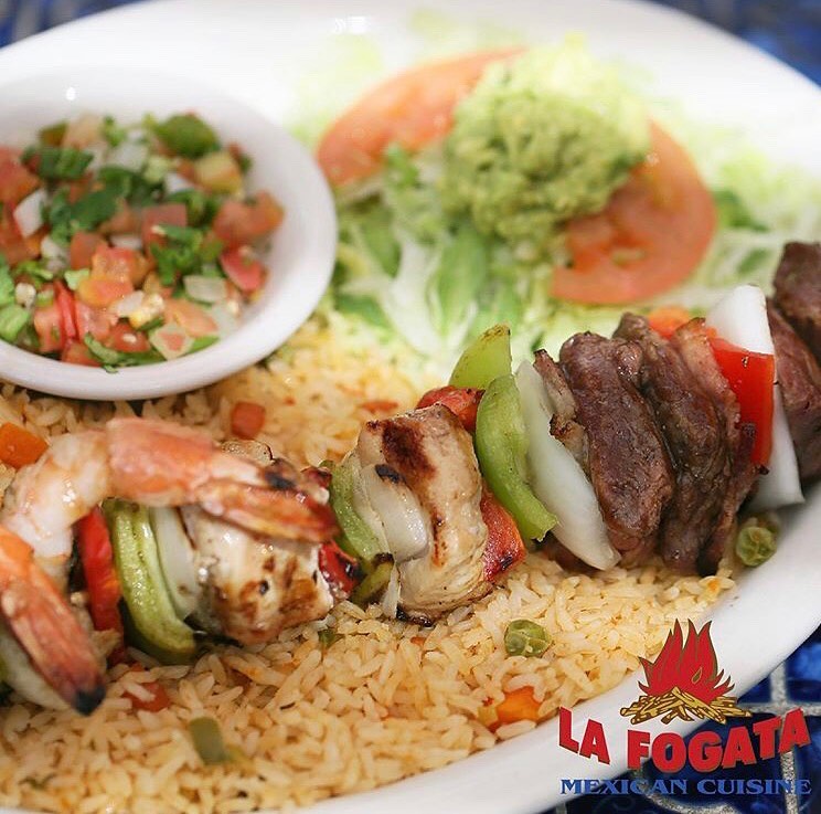 Order Tampiquena and Shrimp Combo food online from La Fogata store, Kennesaw on bringmethat.com