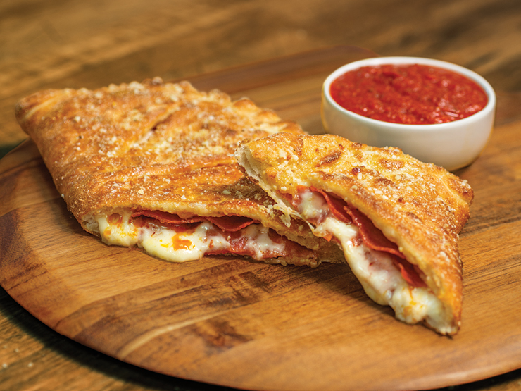 Order Pepperoni Calzone food online from Marco Pizza store, Glen Allen on bringmethat.com
