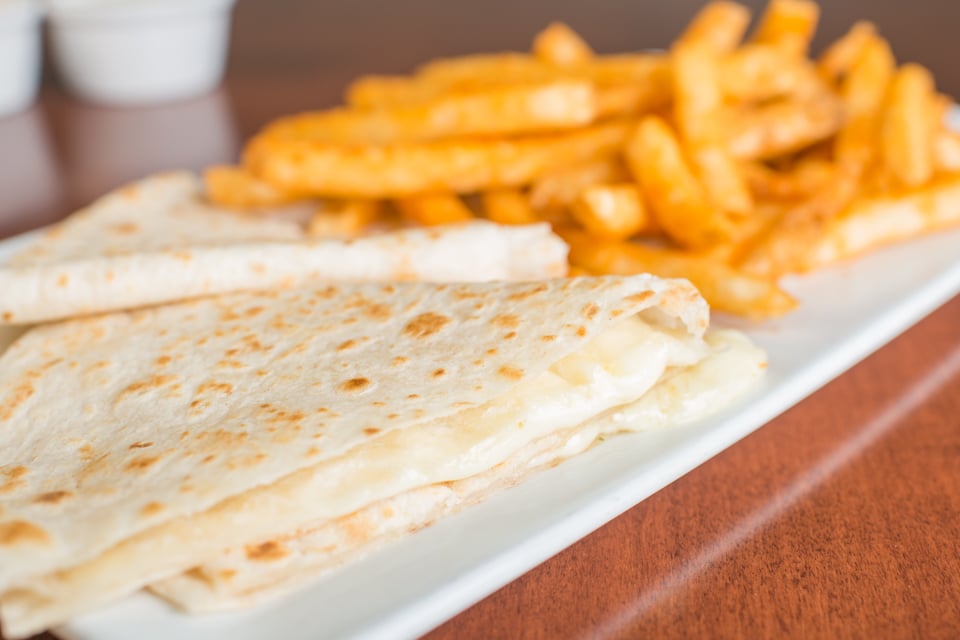 Order Quesadilla Plate food online from Taco Burrito King store, Chicago on bringmethat.com