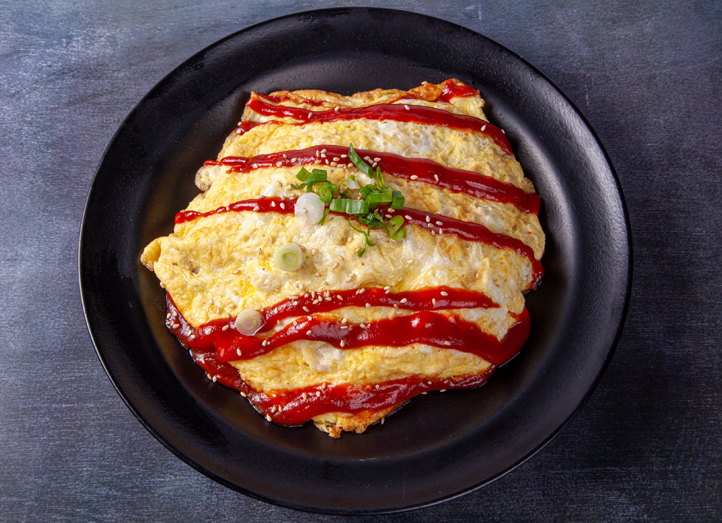 Order Omelet Rice food online from Song Pa Korean Restaurant store, Sacramento on bringmethat.com