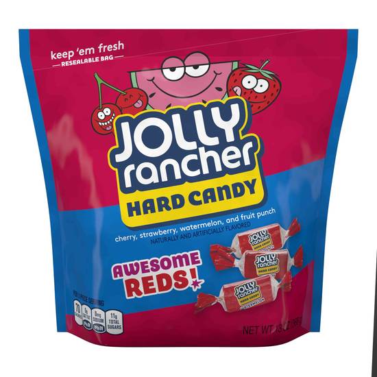 Order Jolly Rancher Awesome Reds Hard Candy Assorted Flavors (13 oz) food online from Rite Aid store, Eugene on bringmethat.com