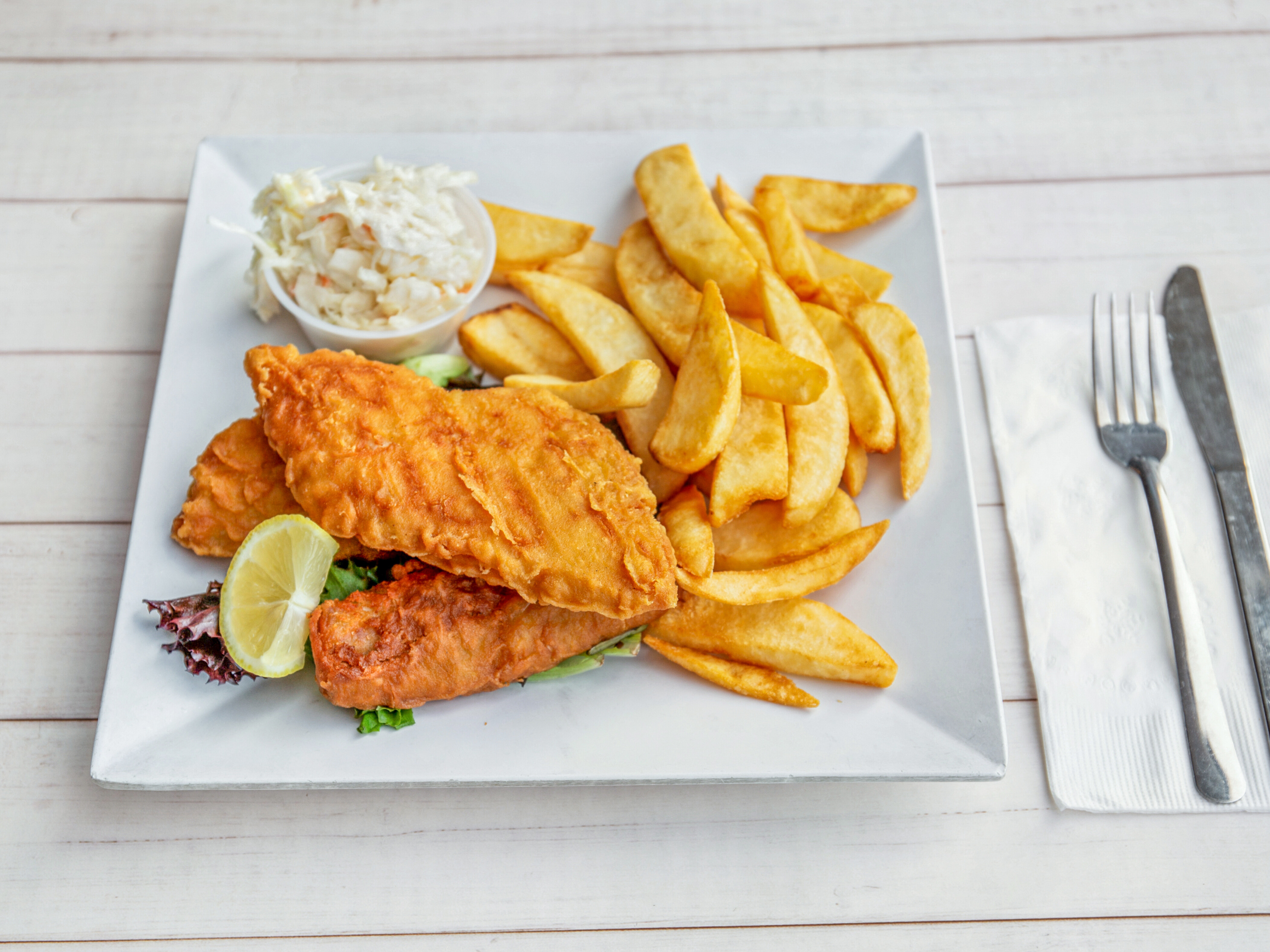 Order Fish and Chips food online from Ale House store, Newtown Square on bringmethat.com