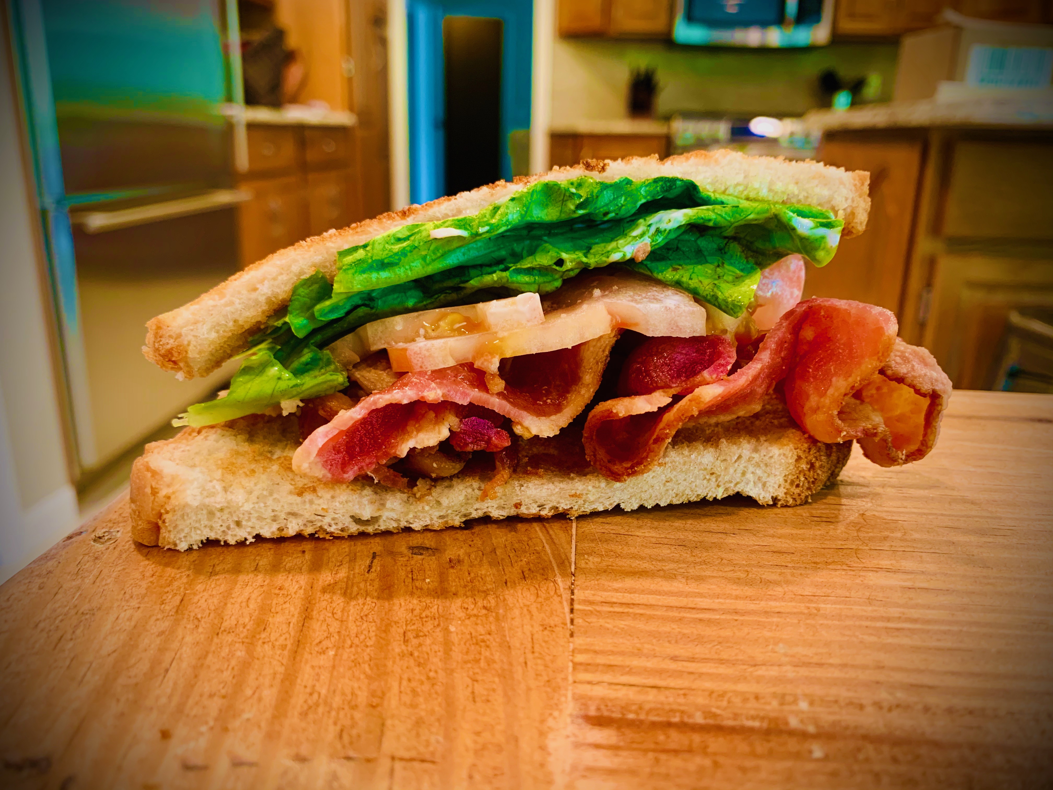 Order Bacon, Lettuce and Tomato Sandwich food online from Rye Ridge Deli store, Westport on bringmethat.com