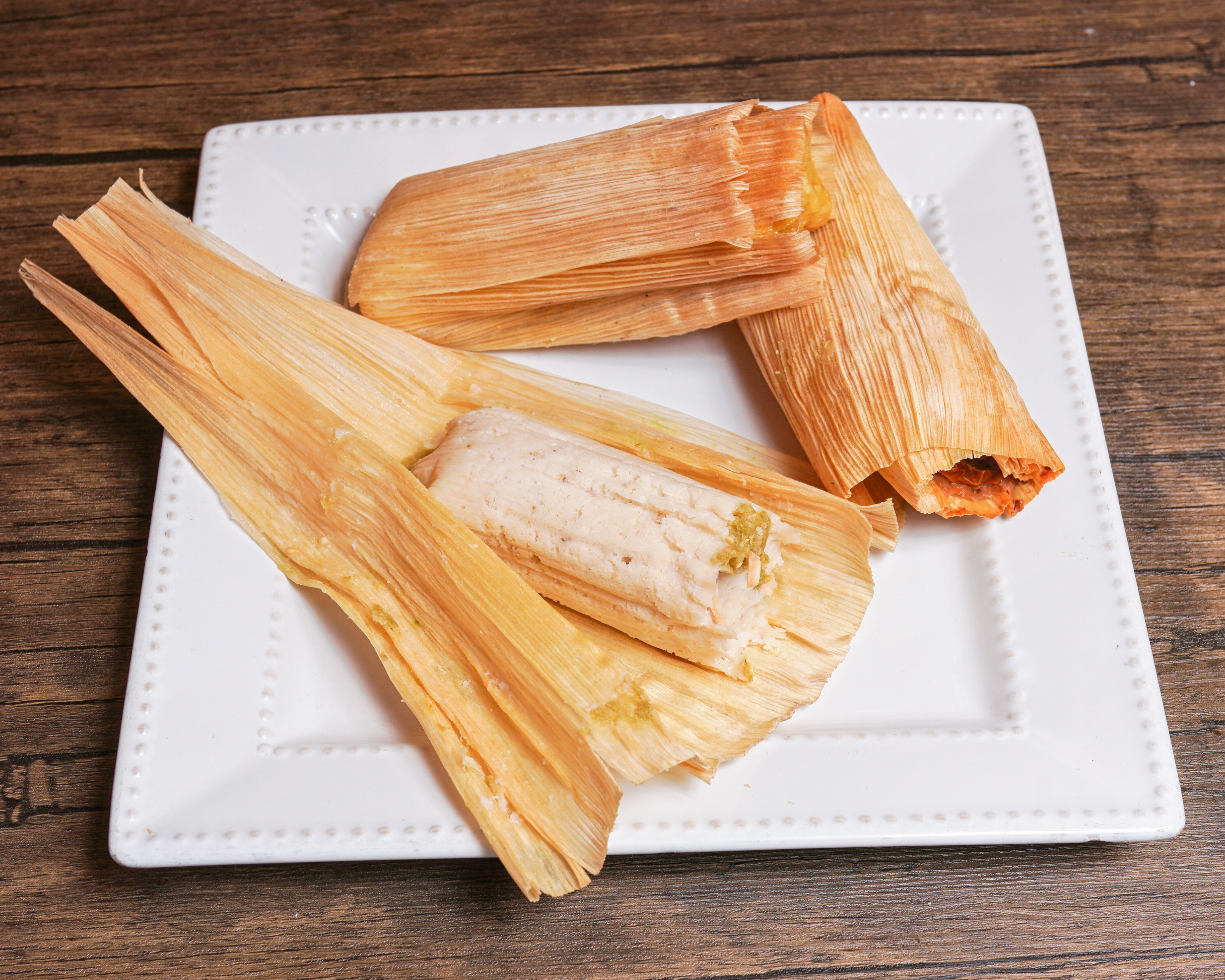 Order Tamales food online from Totopos Mexican Restaurant store, Naperville on bringmethat.com