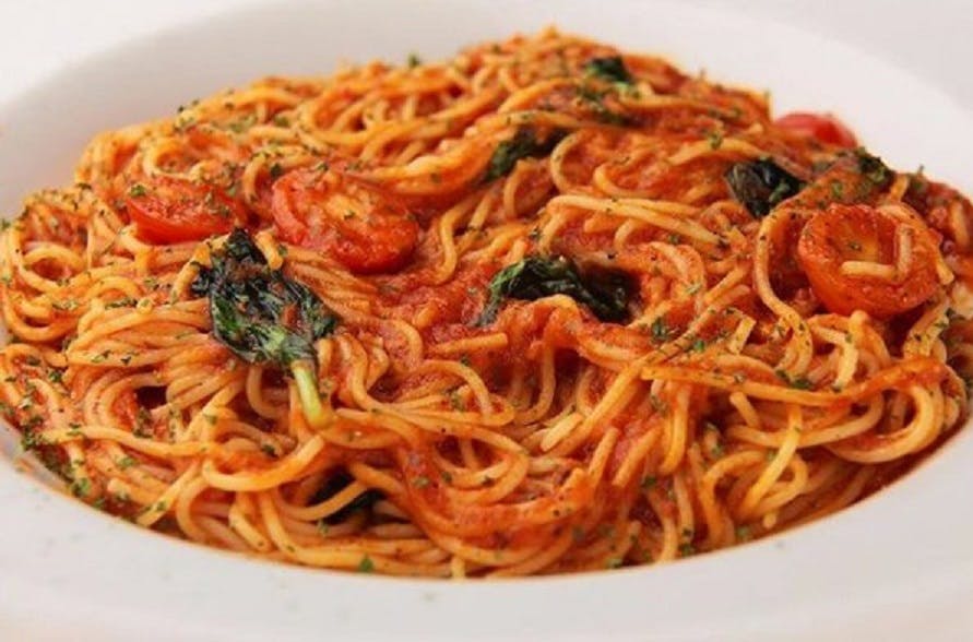 Order Momma’s Spaghetti - Pasta food online from Mocha Bleu store, Teaneck on bringmethat.com