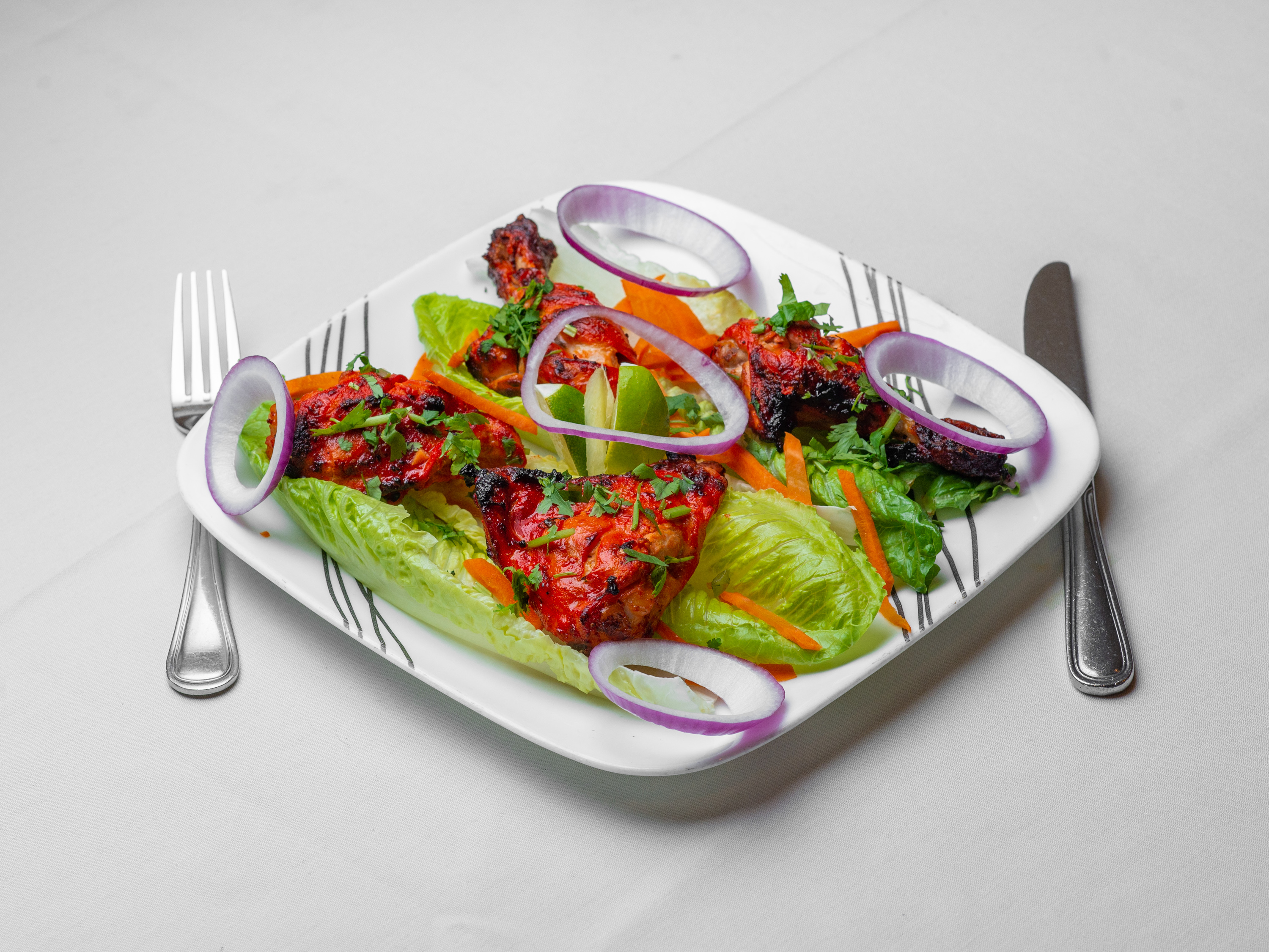 Order Tandoori Chicken food online from Masala Art Fine Indian Cuisine store, Branchburg on bringmethat.com